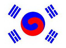   флаг республики корея