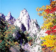   завораживающая красота осенних гор кореи